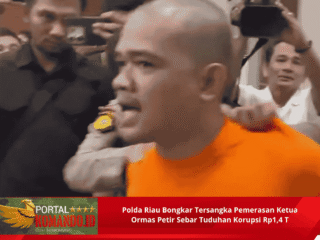 Polda Riau Bongkar Tersangka Pemerasan Ketua Ormas Petir Sebar Tuduhan Korupsi Rp1,4 T