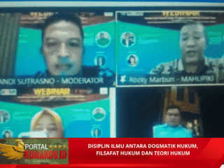 DISIPLIN ILMU ANTARA DOGMATIK HUKUM, FILSAFAT HUKUM DAN TEORI HUKUM