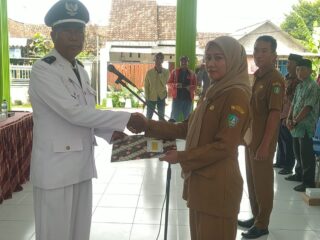 Pelantikan 2 (Dua) Perangkat Desa Kudubanjar, Kecamatan Kudu, Kabupaten Jombang