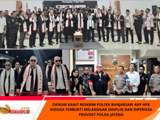 OKNUM KANIT RESKRIM POLSEK BANJARSARI AKP HPB DIDUGA TERBUKTI MELANGGAR DISIPLIN DAN DIPERIKSA PROVOST POLDA JATENG