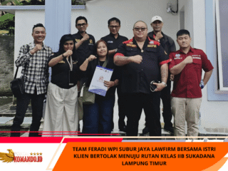 Team FERADI WPI Memasuki Pelabuhan Merak Menuju Lampung Memperjuangkan Hak Hak Klien Melalui Permohonan PK Di PN Sukadana