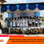 Babinsa Koramil 16/Panei Tonga Hadiri Peringatan Isra Mi’raj Nabi Muhammad SAW 1447 H Di Panei Tonga