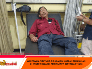 Wartawan CyberTNI.id Diduga Jadi Korban Pemukulan di Kantor Redaksi, APH Diminta Bertindak Tegas
