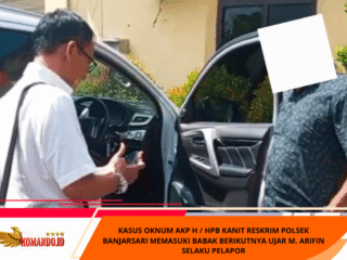 Kasus oknum AKP H / HPB Kanit Reskrim Polsek Banjarsari Memasuki Babak Berikutnya Ujar M. Arifin Selaku pelapor