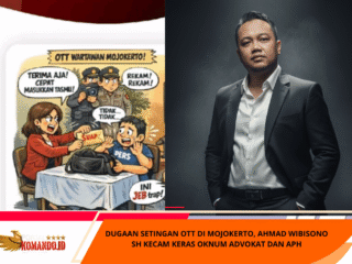 Dugaan Setingan OTT di Mojokerto, Ahmad Wibisono SH Kecam Keras Oknum Advokat dan APH
