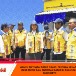 Wamen PU Tinjau Posko Ngawi, Pastikan Kesiapan Jalur Mudik Dan Antisipasi Banjir Di Ruas Solo–Mojokerto