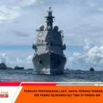Perkuat Pertahanan Laut, Kapal Perang Terbaru TNI KRI Prabu Siliwangi-322 Tiba di Tanah Air