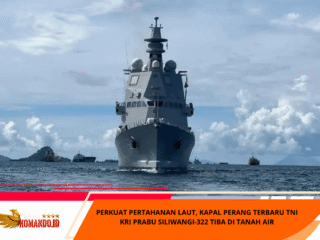 Perkuat Pertahanan Laut, Kapal Perang Terbaru TNI KRI Prabu Siliwangi-322 Tiba di Tanah Air