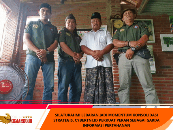 Silaturahmi Lebaran Jadi Momentum Konsolidasi Strategis, CyberTNI.id Perkuat Peran sebagai Garda Informasi Pertahanan