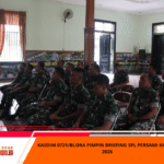 Kasdim 0721/Blora Pimpin Briefing SPL Persami KKRI TA 2026