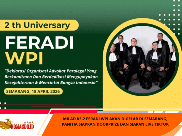 Milad ke-2 FERADI WPI Akan Digelar di Semarang, Panitia Siapkan Doorprize dan Siaran Live TikTok