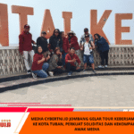 MEDIA CYBERTNI.id JOMBANG GELAR TOUR KEBERSAMAAN KE KOTA TUBAN, PERKUAT SOLIDITAS DAN KEKOMPAKAN AWAK MEDIA
