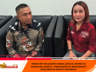 FERADI WPI DKI Jakarta Kawal Judicial Review UU Kesehatan, Bianca: “Perjuangan Ini Menyangkut Keselamatan Rakyat Indonesia”