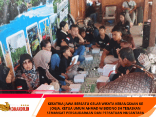 Kesatria Jawa Bersatu Gelar Wisata Kebangsaan ke Jogja, Ketua Umum Ahmad Wibisono SH Tegaskan Semangat Persaudaraan dan Persatuan Nusantara