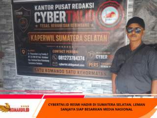 CYBERTNI.ID RESMI HADIR DI SUMATERA SELATAN, LEMAN SANJAYA SIAP BESARKAN MEDIA NASIONAL