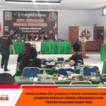 Pengukuhan DPC Jurnalis Terate Indonesia Cabang Jombang Perkuat Sinergi Organisasi dan Profesionalisme Insan Pers