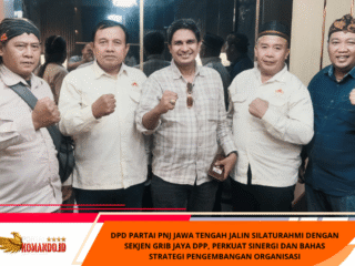DPD Partai PNJ Jawa Tengah Jalin Silaturahmi dengan Sekjen GRIB JAYA DPP, Perkuat Sinergi dan Bahas Strategi Pengembangan Organisasi