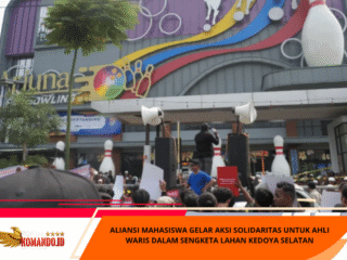 Aliansi Mahasiswa Gelar Aksi Solidaritas untuk Ahli Waris dalam Sengketa Lahan Kedoya Selatan