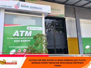 Hutang 500 Ribu Rupiah di Bank Jombang Jadi 70 Juta, Seorang Nenek Terancam Kehilangan Sertifikat Tanah