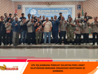 DPC PJS Jombang Perkuat Soliditas Pers Lewat Silaturahmi Bersama Organisasi Wartawan se-Jombang