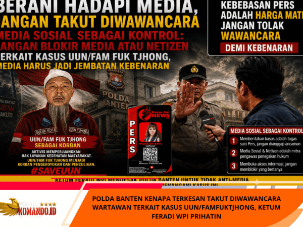POLDA BANTEN Kenapa Terkesan Takut Diwawancara Wartawan Terkait Kasus UUN/FamFukTjhong, Ketum FERADI WPI Prihatin