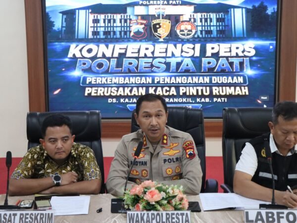 Polresta Pati Dalami Penyebab Kerusakan Kaca Rumah Warga Desa Kajar, Hasil Laboratorium Menentukan